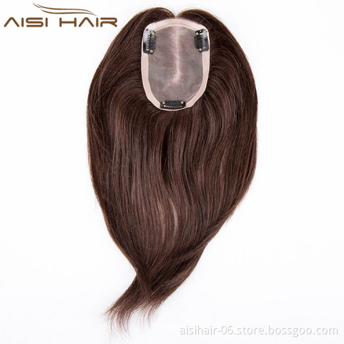 Aisi Hair 2018 Indian  Human Hair Toupee Cheap Women Toupee Human Hair Female Toupee